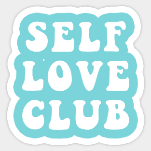 Self Love Club Sticker